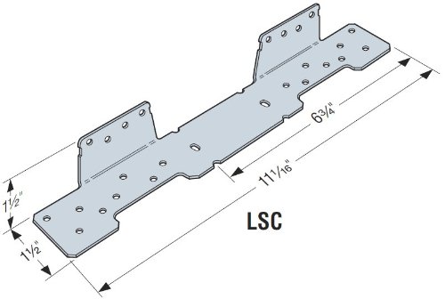 SIMPSON つなぎ Amazon.com: Simpson Strong Tie LS90 18-Gauge 7-7/8 in